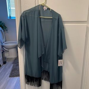 LuLaRoe Monroe grey/Green color